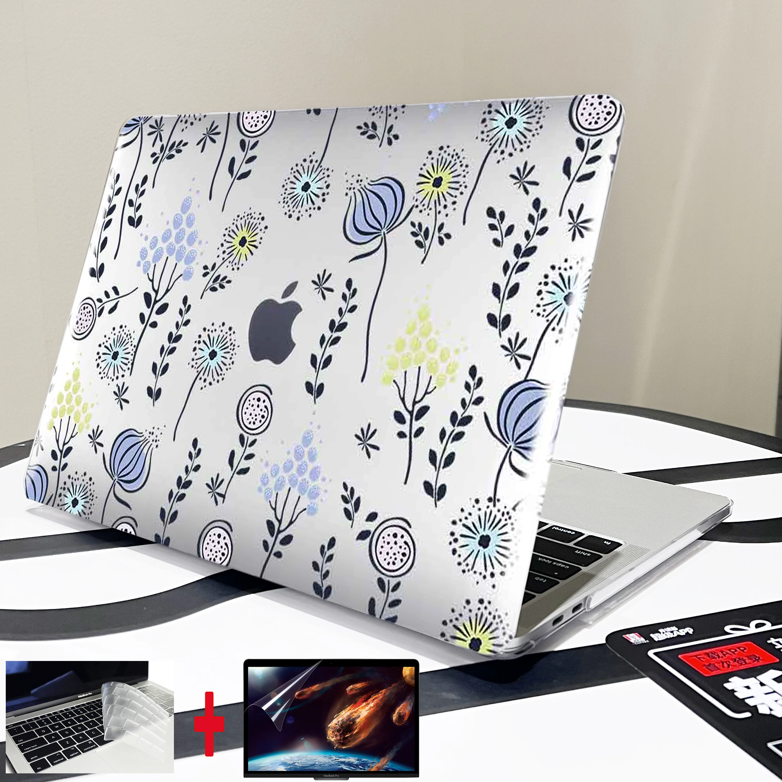 

For MacBook Air Pro M1 M2 Chip 13 14 15.3 16 inch A2941 A2681 A2442 A2779 A2780 A2179 Cover MacBook Pro12 13.3 New laptop case