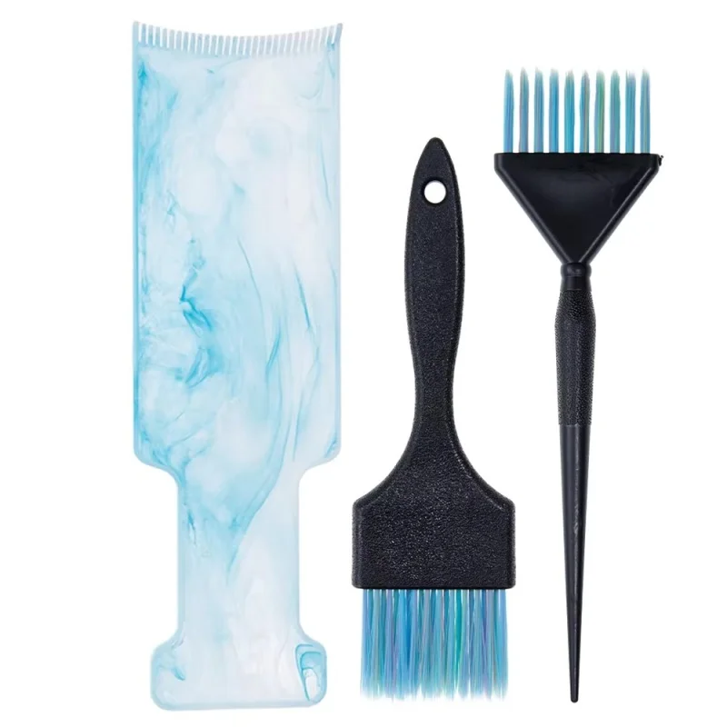 3Pcs Professional Hair Dye Brush Comb Set