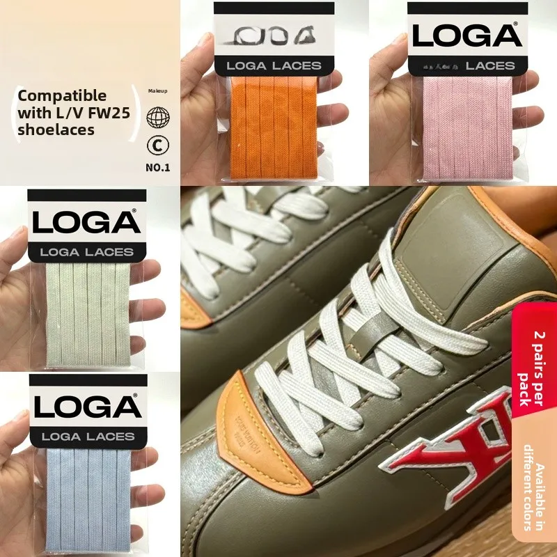 novos-cadarcos-lv-buttersoft-fw25-colaborativos-em-algodao-puro-branco-preto-rosa-adaptados-para-os-Ultimos-modelos-de-calcados
