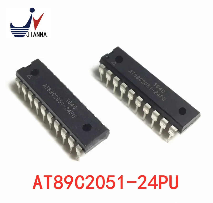 

AT89C2051-24PU In-line DIP20 Microcontroller 8-bit 2K Flash new original