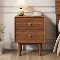 Wood Mobile Bedside Table Bedroom Coffee Small Storage Nightstand Drawers Luxury Librero Decor Organizer Muebles Home Furniture