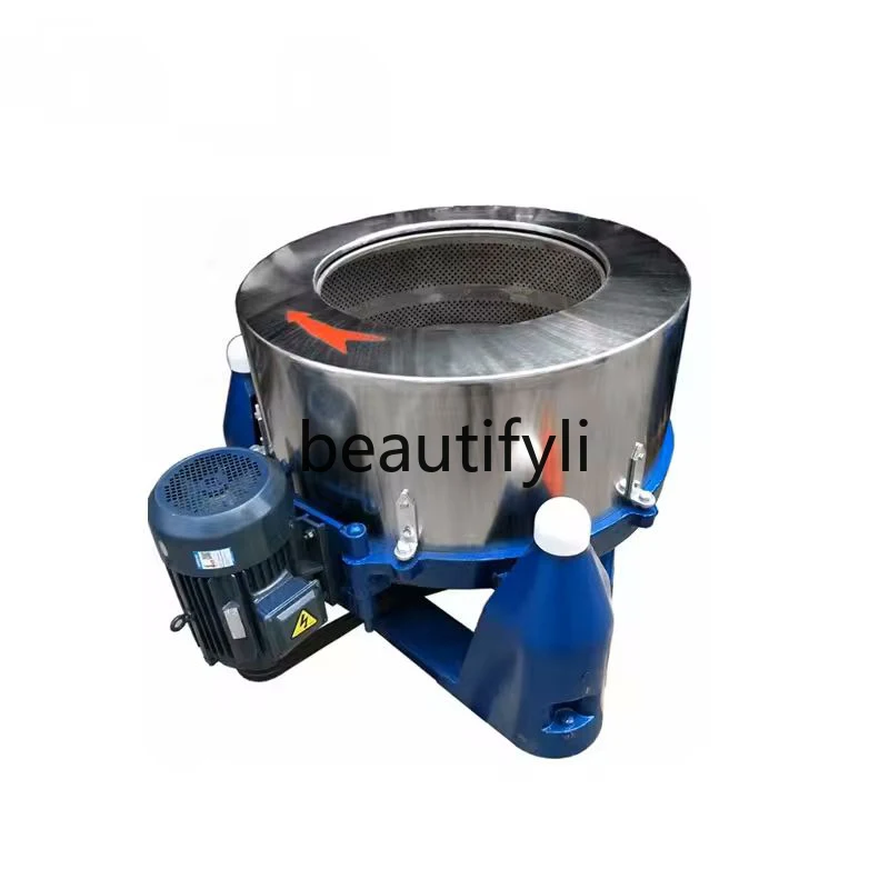 

Large industrial dehydrator hotel, high-speed drying machine three-legged centrifuge stainless steel