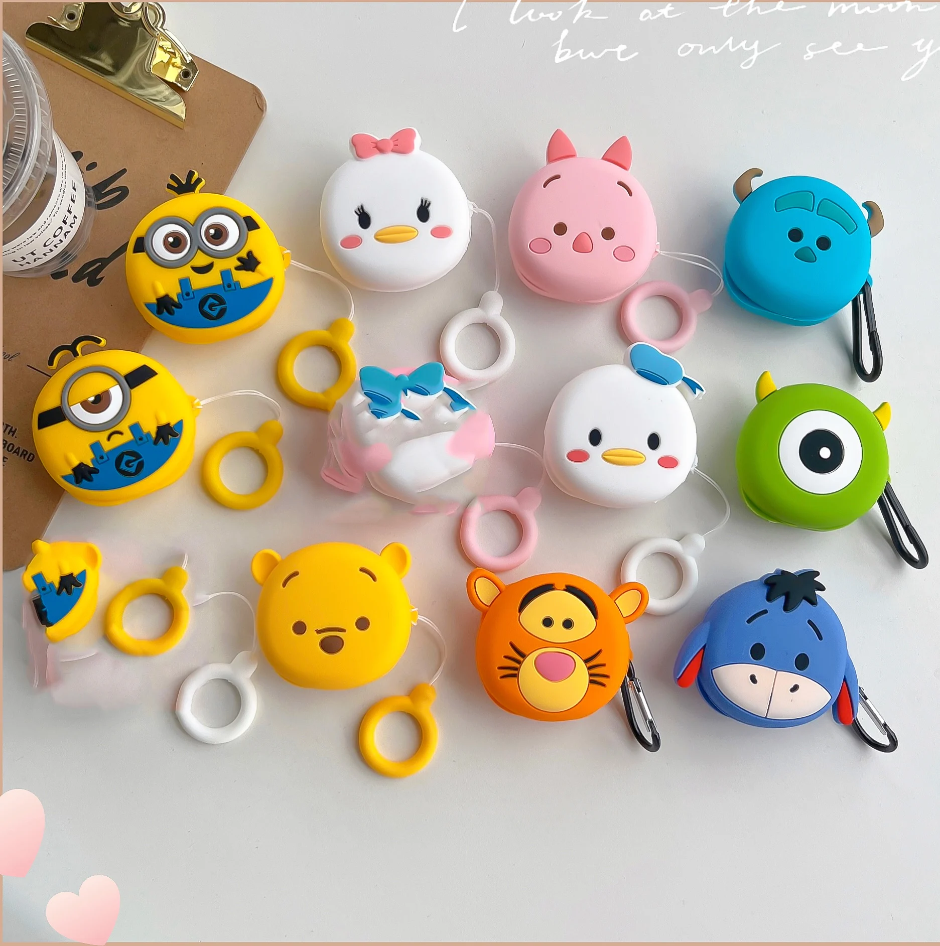 For Samsung Galaxy Buds Live 2 Pro 2 FE Case Cartoon Donald Silicone Earphone Case Accessories Cover