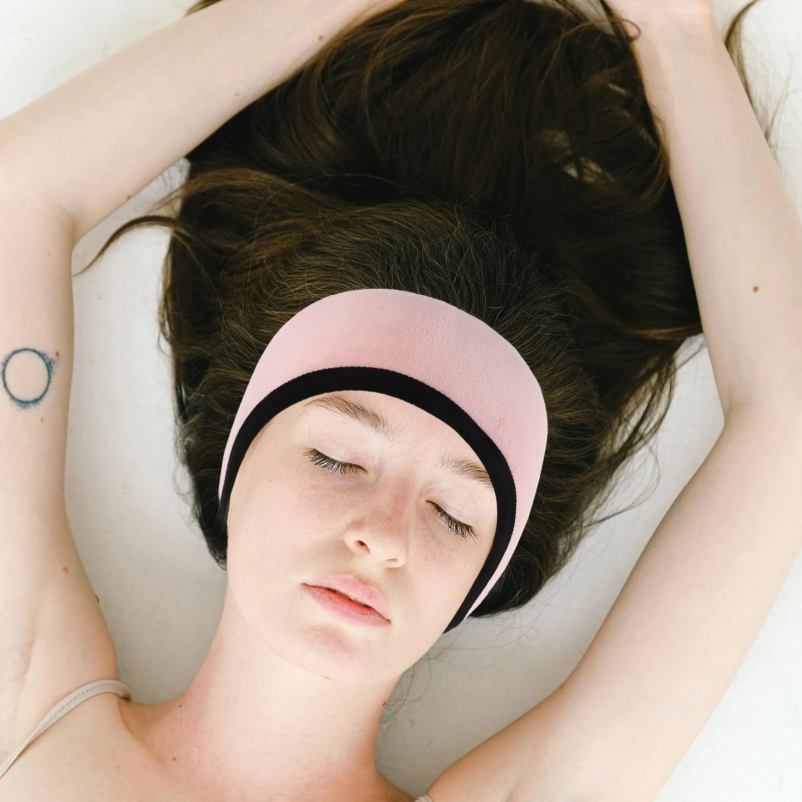 

2Pcs Soundproof Sleep Ear Muffs with Integrated Eye Mask for Planes Trains Dorms Anti-Noise Comfortable Lightweight Foldable