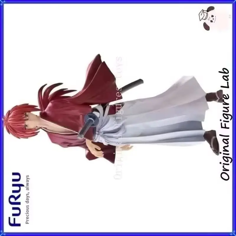 In Stock Original FuRyu Trio-Try-iT Rurouni Kenshin Meiji Swordsman Romantic Story Himura Kenshin Anime Figures Trendy Toys