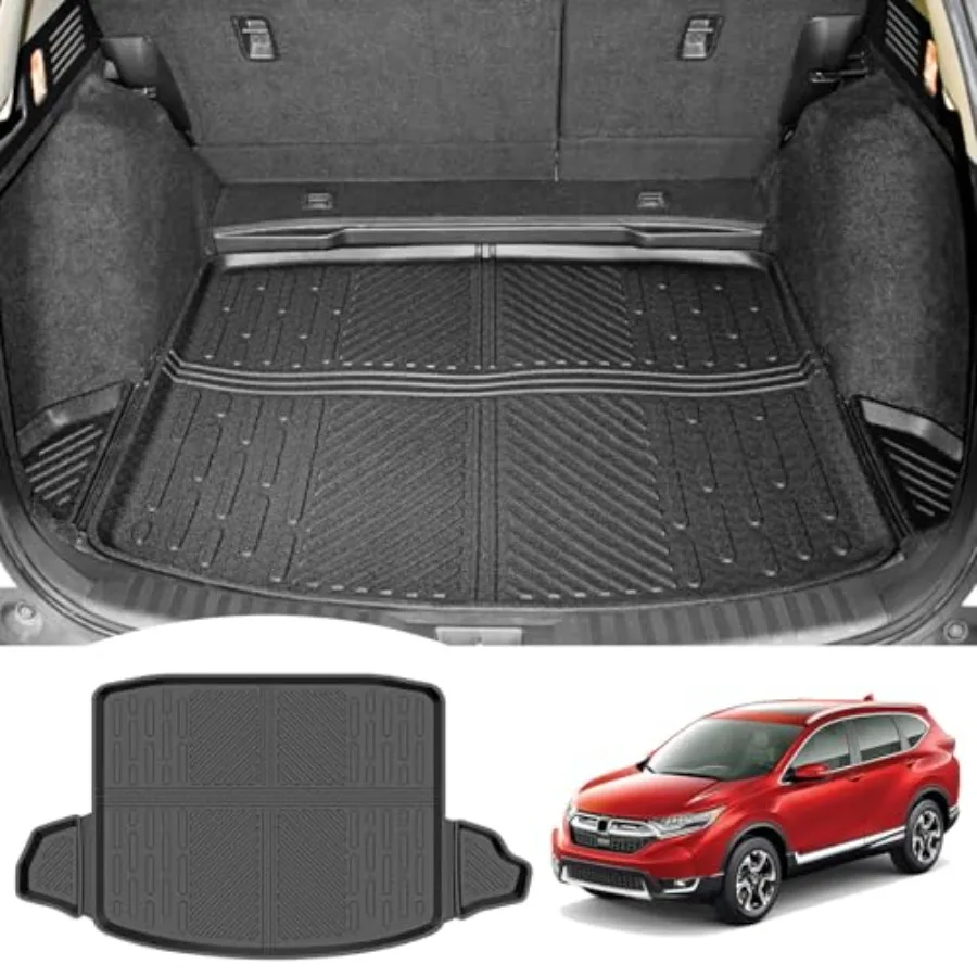 

Rear Cargo for 2017-2022 Honda Model Cargo Liner All Weather TPE Anti-Slip for 2017 2018 2019 2020 2021 2022 Honda CR-V Accesso