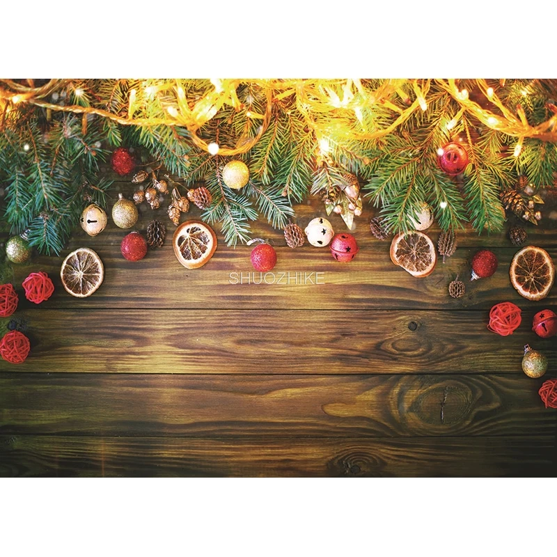 SHUOZHIKE Christmas Theme Photography Background Snowman Christmas tree Portrait Backdrops For Photo Studio Props DHT-03