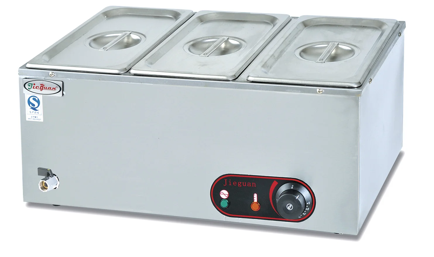 Electric Commercial Restaurant 2 Hot Pans Stainless Steel Buffet Food warmer bain marie