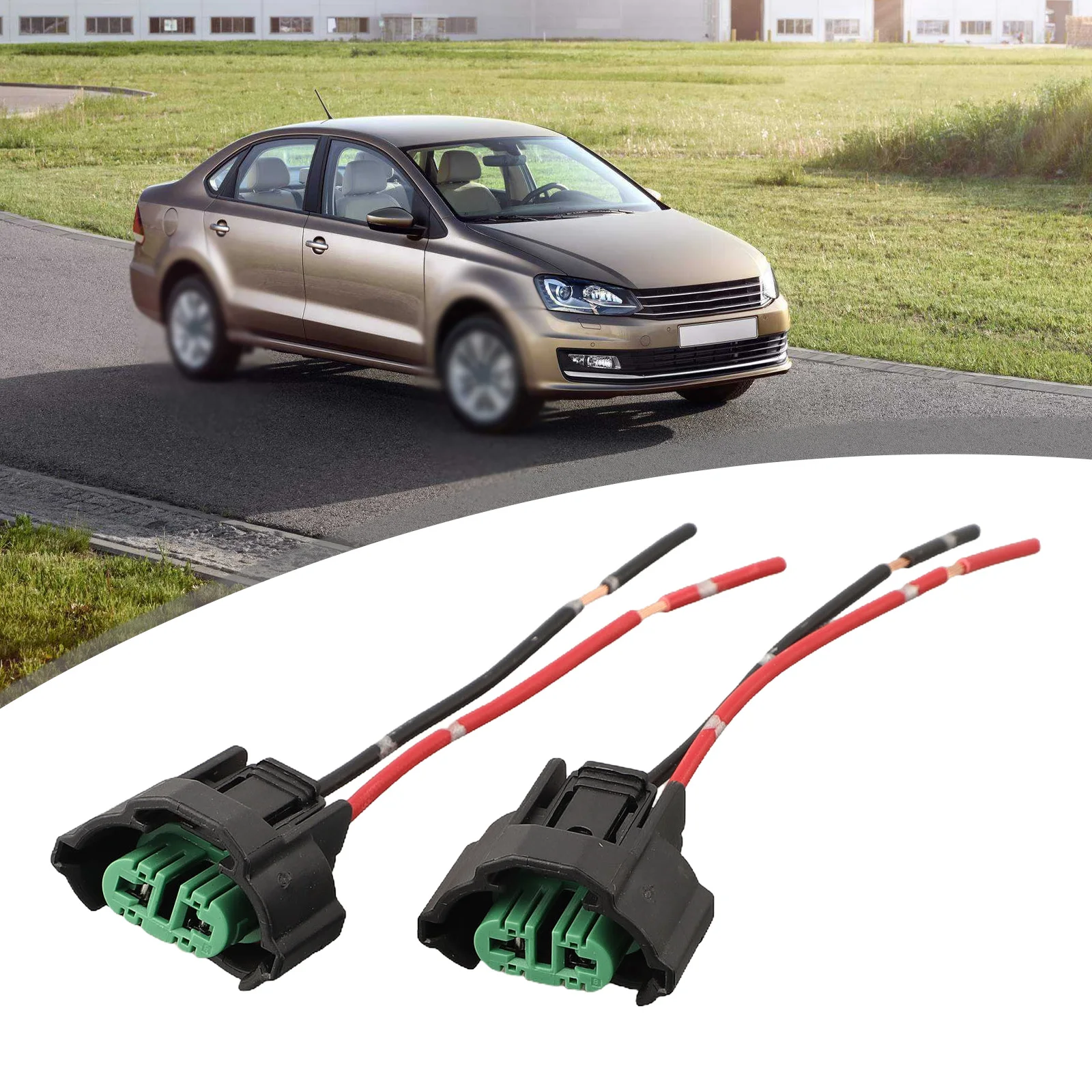 2PCS H8 H11 Bulb Socket Wire Plug Harness Wiring Holder Car Headlight Fog Lamps For Hyundai For Sonata For Nissan For KIA