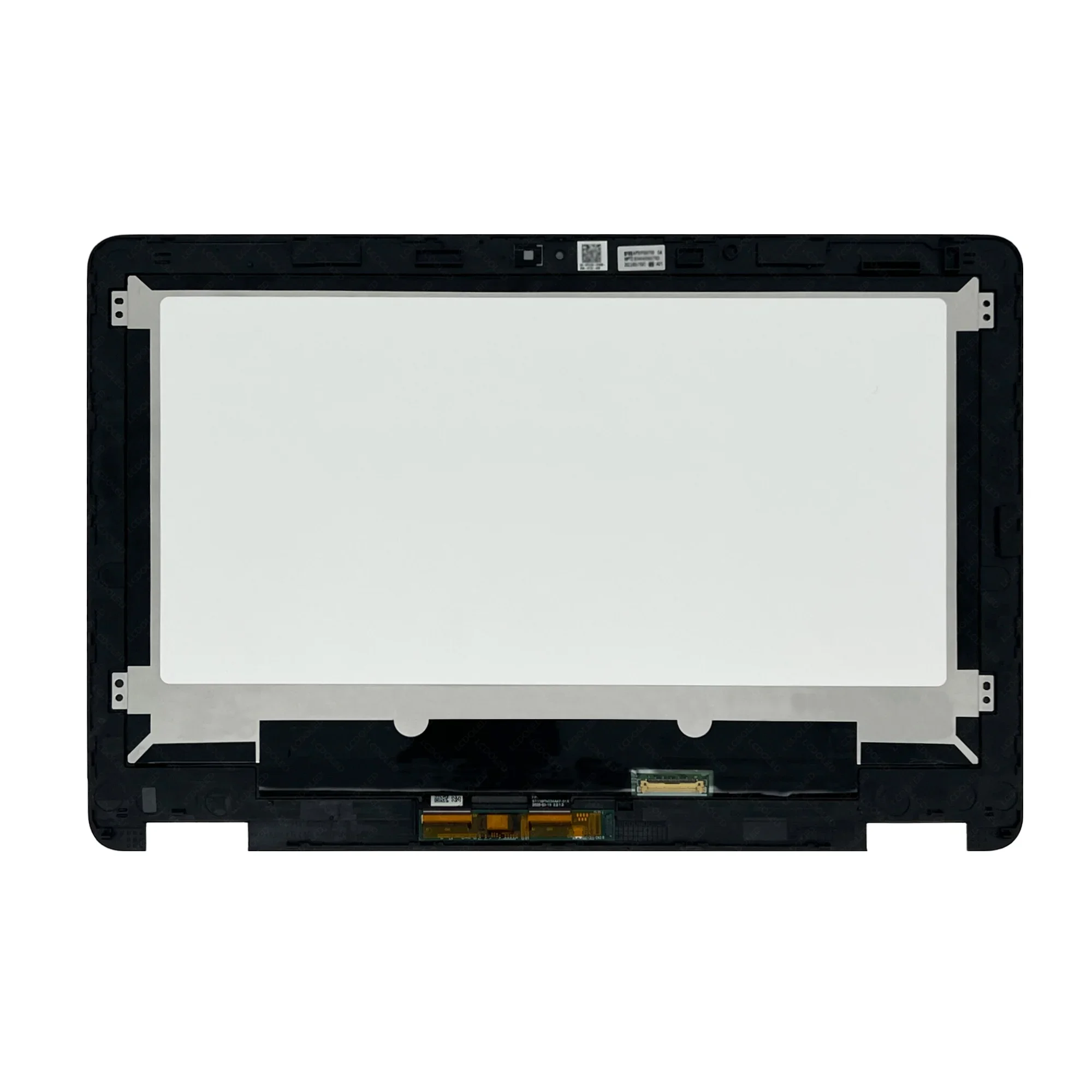 11.6'' IPS for Dell Latitude 3120 2-in-1 LCD Touch Screen Display Assembly W/Frame/Bezel 1366X768 30 Pins 60 Hz