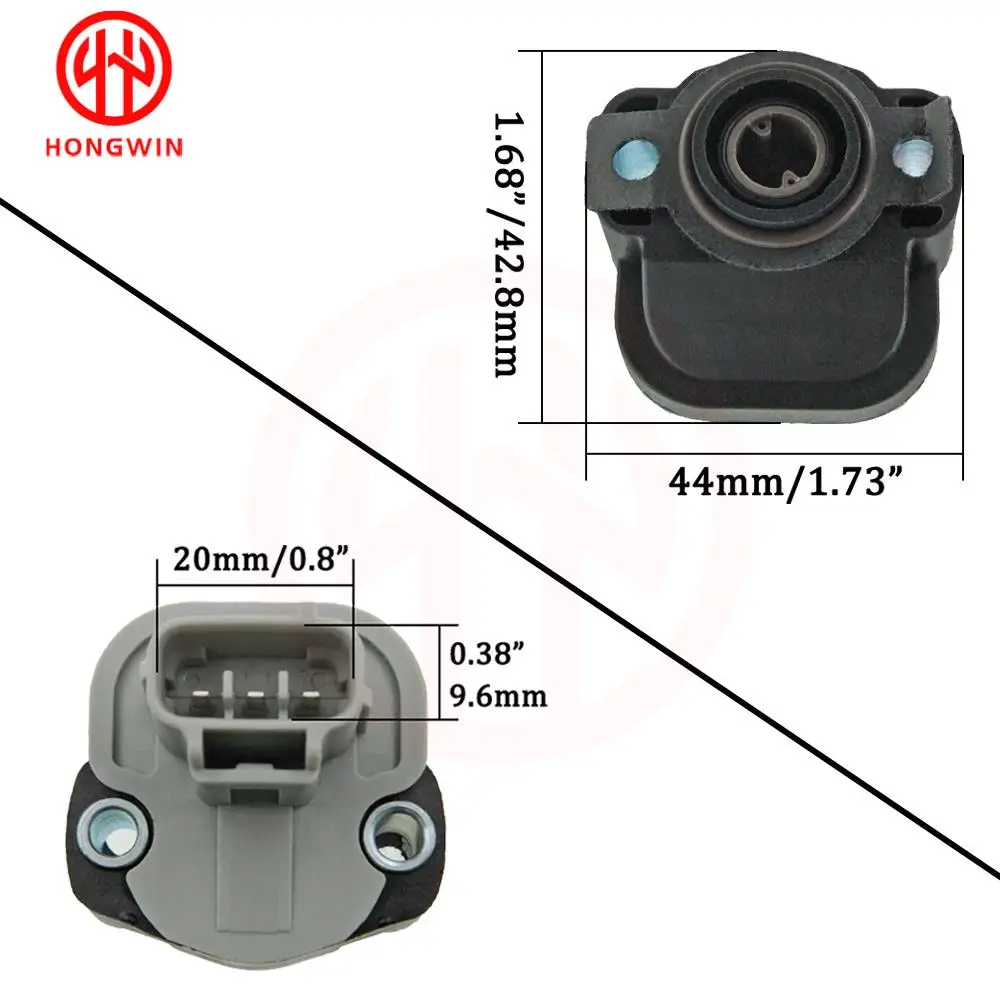 Sensor Posisi Throttle Baru OEM 4882219AB / 5017479AA / 53030807AB untuk Dodge / Jeep / Mitsubishi 3.9L 4.7L 5,9 L 1997-2007