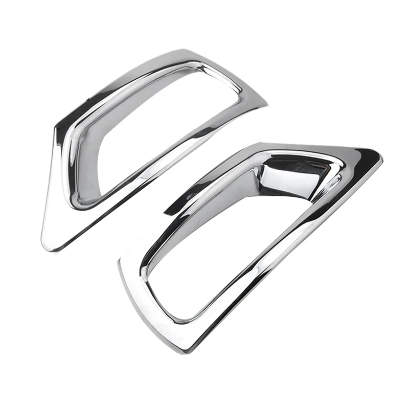Car Chrome Rear Fog Light Cover Trim For Dodge Journey Fiat Freemont 2011 - 2018