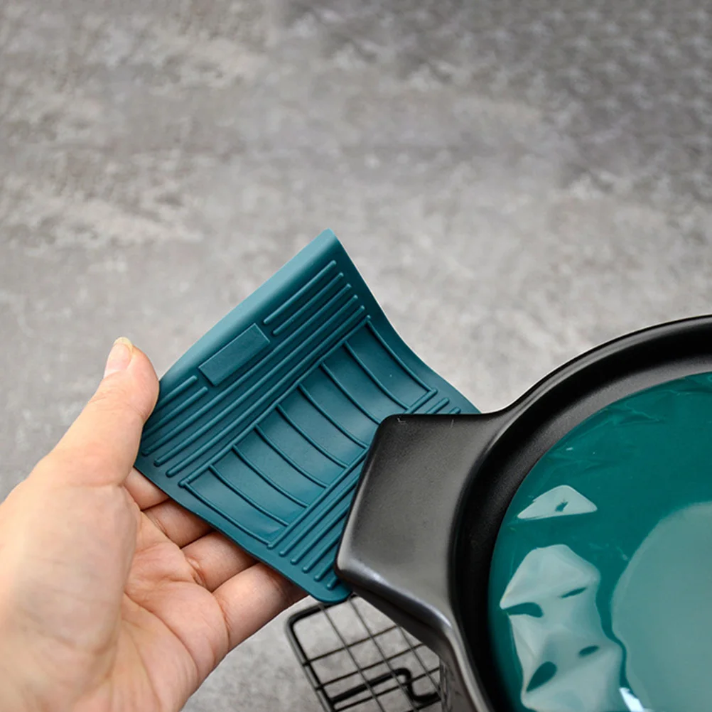 

Anti-Scald Pot Ear Sleeves 3 Pairs Reusable Insulated Grips Cookware Heat Protection Anti-Slip Kitchen Tool