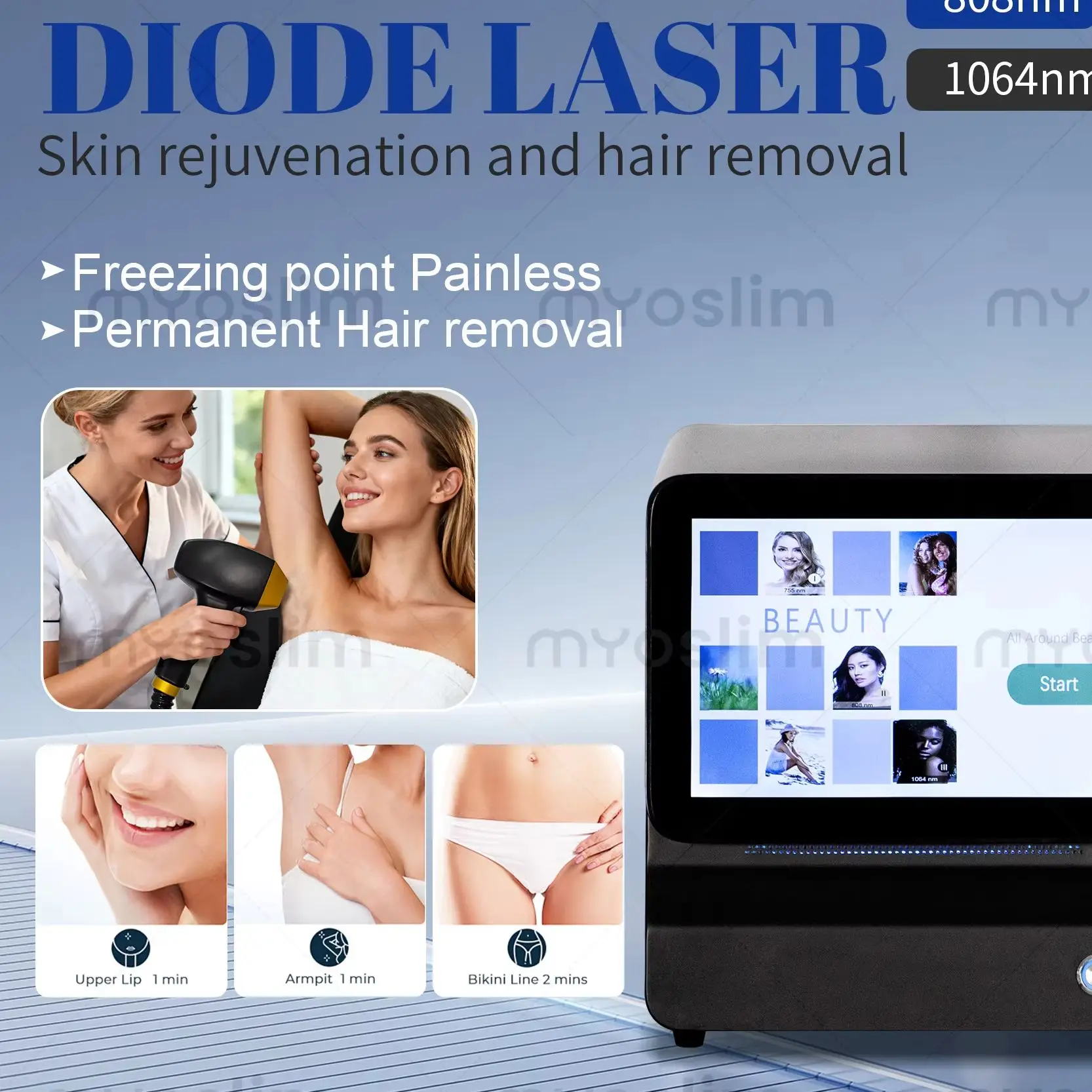 

Заводская цена. Лазерный аппарат для эффективного удаления волос 4000 Вт, лазер Ice Platinum с тройной длиной волны (755, 808, 1064 нм), диодный лазер Ice.