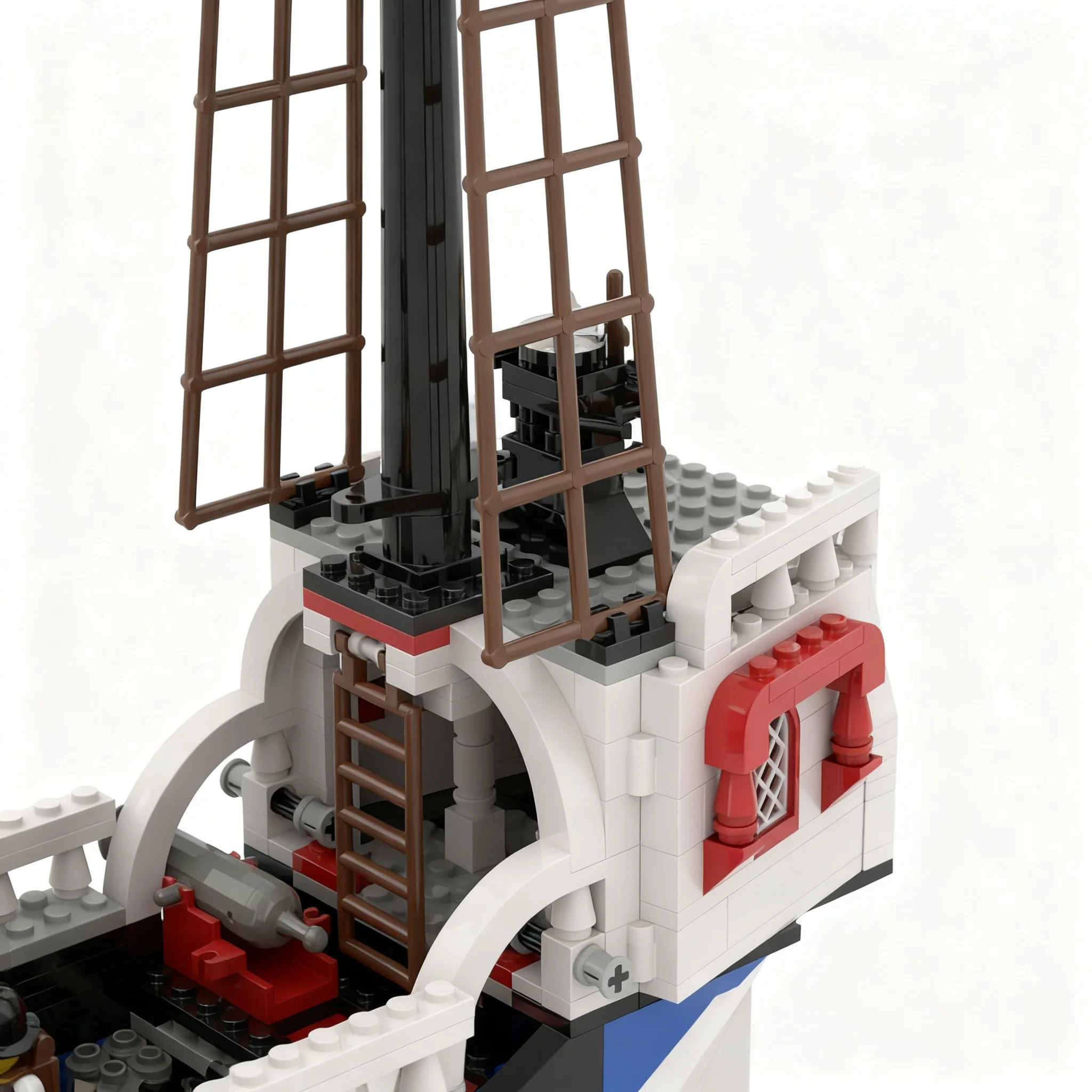 817pcs MOC Armada Interceptor Pirates I Model Building Blocks Christmas Gift Toy Brick Creative Idea Collection Education DIY