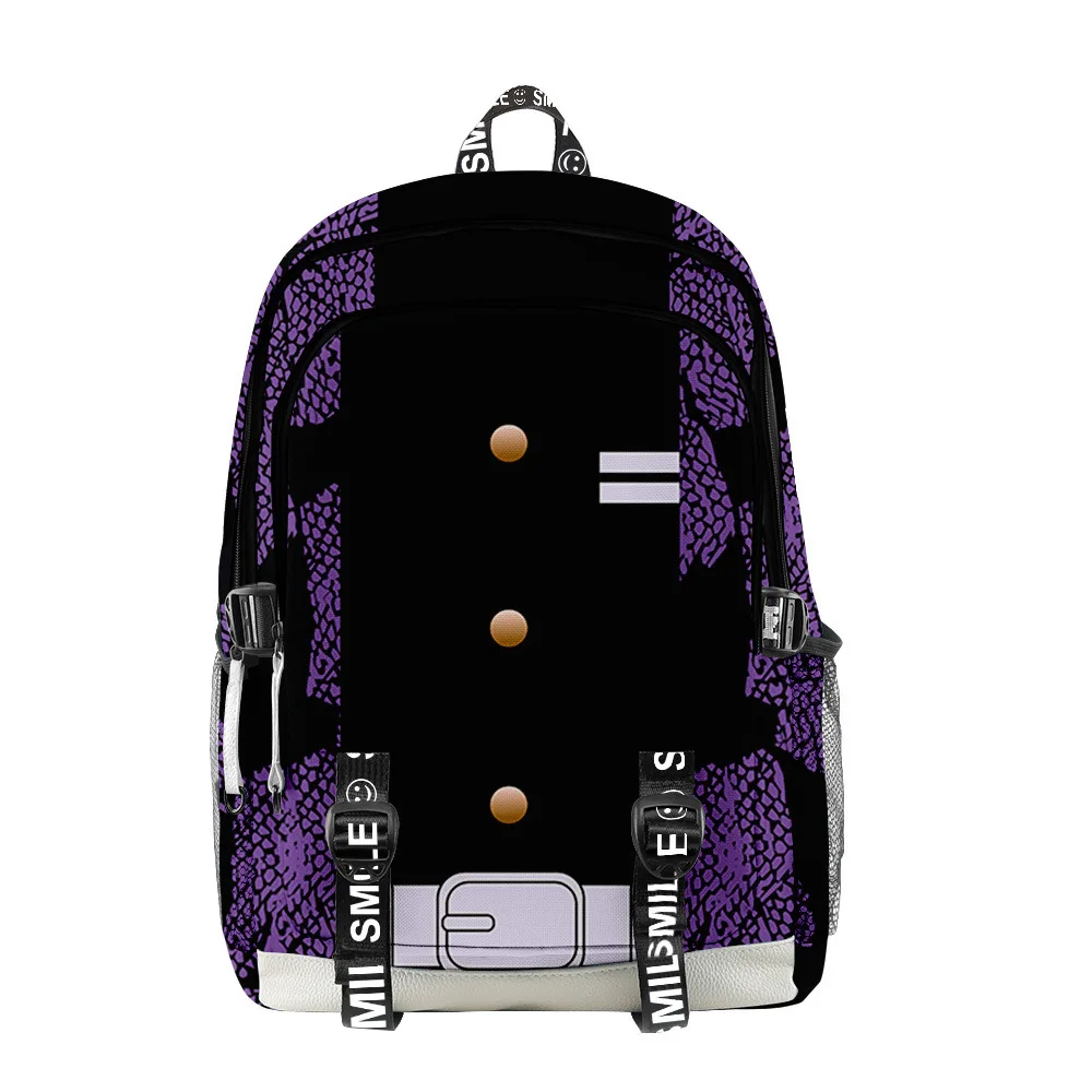 Anime Devil Hunter Cosplay Oxford School Bag  Backpack Tomioka Giyuu Girls Travel Bag Mochila Notebook Bags