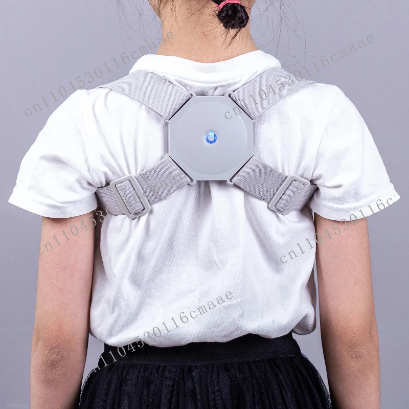 USB Posture Corrector Breathable Smart Humpback Whale Correction Strap Adjustable Charging Support Back Shoulder Posture