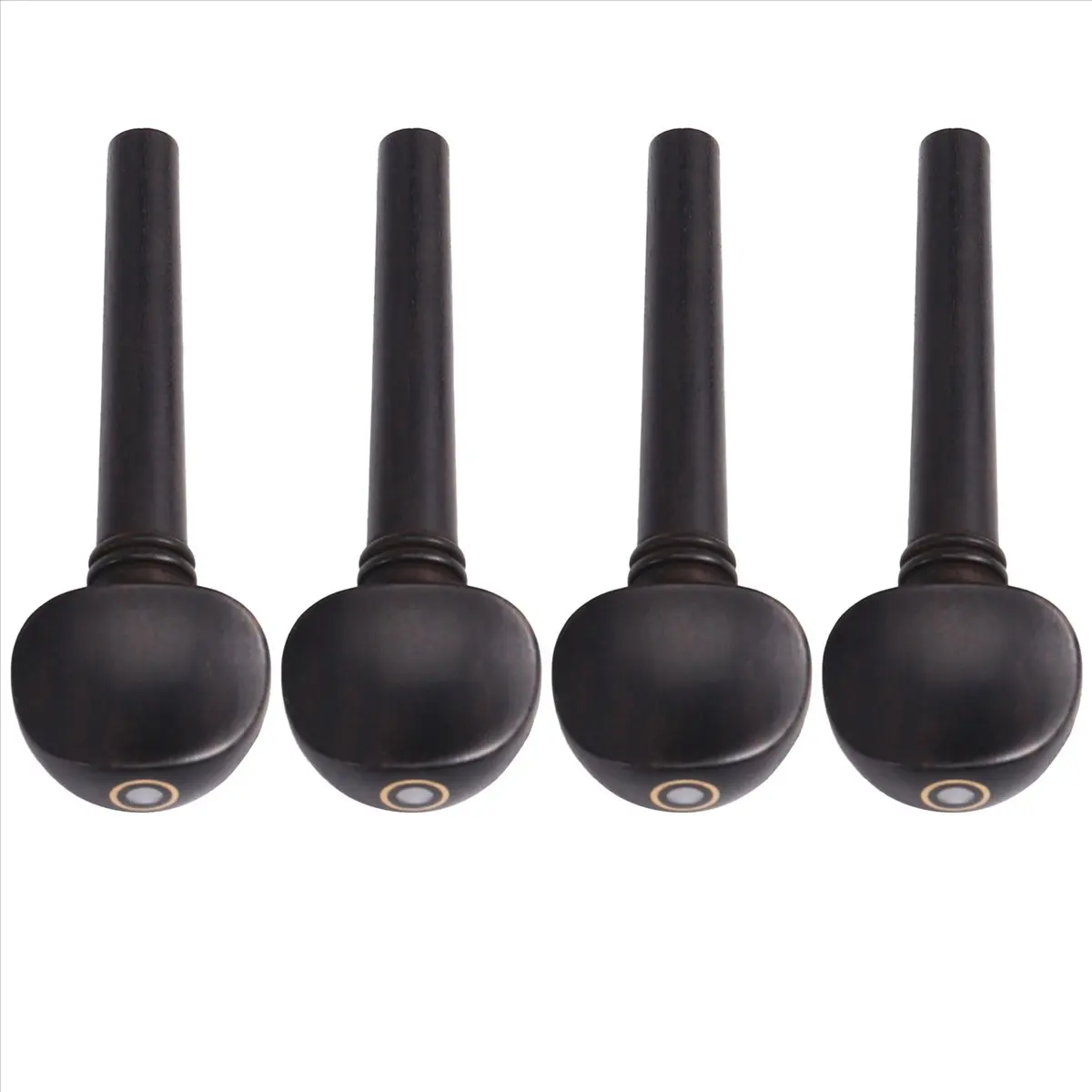 T34C 4PCS Professional Violin Finetune Pegs Tune String Tuning Pegs Tuner 3/4 Tune the Piano Shafts