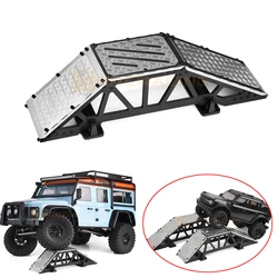 1 Set Stainless Steel One Sided Bridge for 1/10 RC Crawler Car Traxxas TRX4 Defender AXIAL SCX10 RC4WD RTG KM Accessories