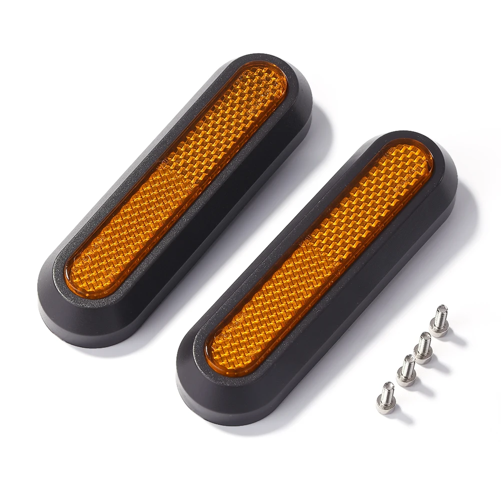 

2pcs Rear Wheel Hub Covers Protective Stickers Wear Ressistant Shell Parts for Xiaomi Mi Electric Scooter Pro 2 M365