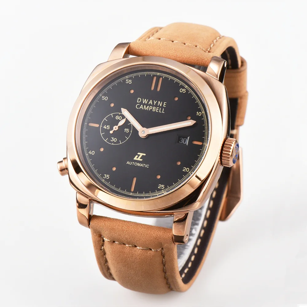 

ST2557 Механизм 46 мм Мужские часы Автоматические механические часы Светящийся циферблат Модный ДИЗАЙН Бренд