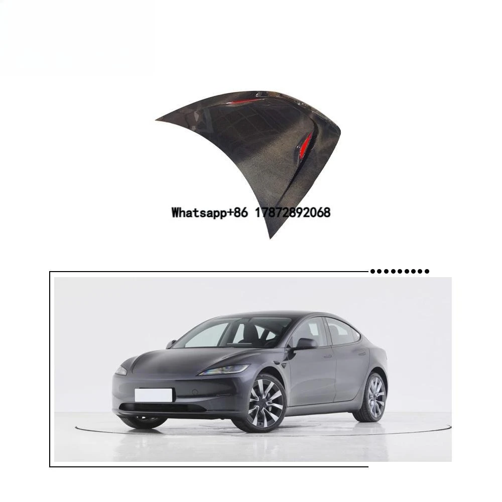 for Model 3 100% Dry Carbon Fiber Engine Hood for Model 3 2023