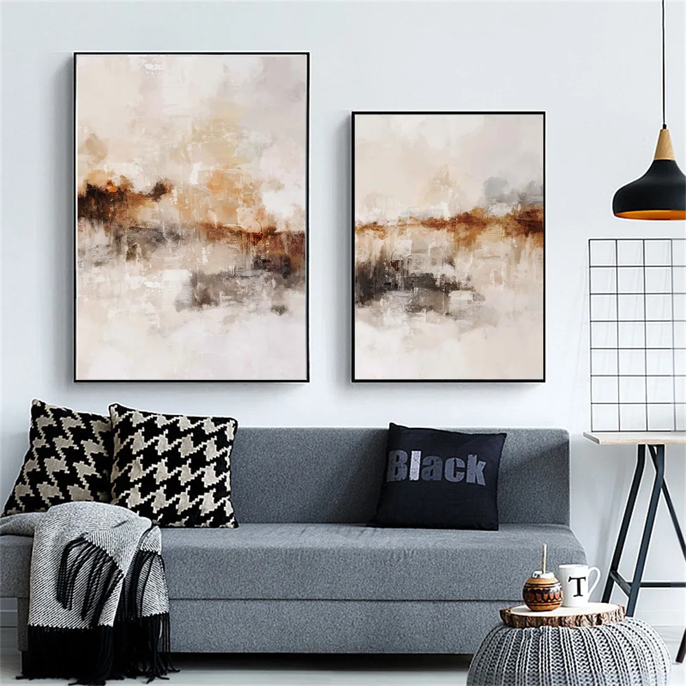 

Minimalist Abstract Nordic Vintage Posters And Prints Modern Wall Art Canvas Painting Unique Fashionable Living Room Wall Decor