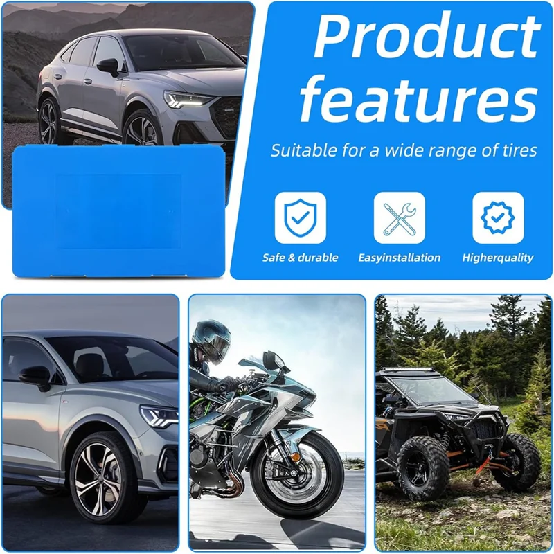 

AU34-58 шт. универсальные инструменты для ремонта шин, комплект для ремонта шин, простой в использовании и хорошо упакованный для экстренных ситуаций, идеально подходит