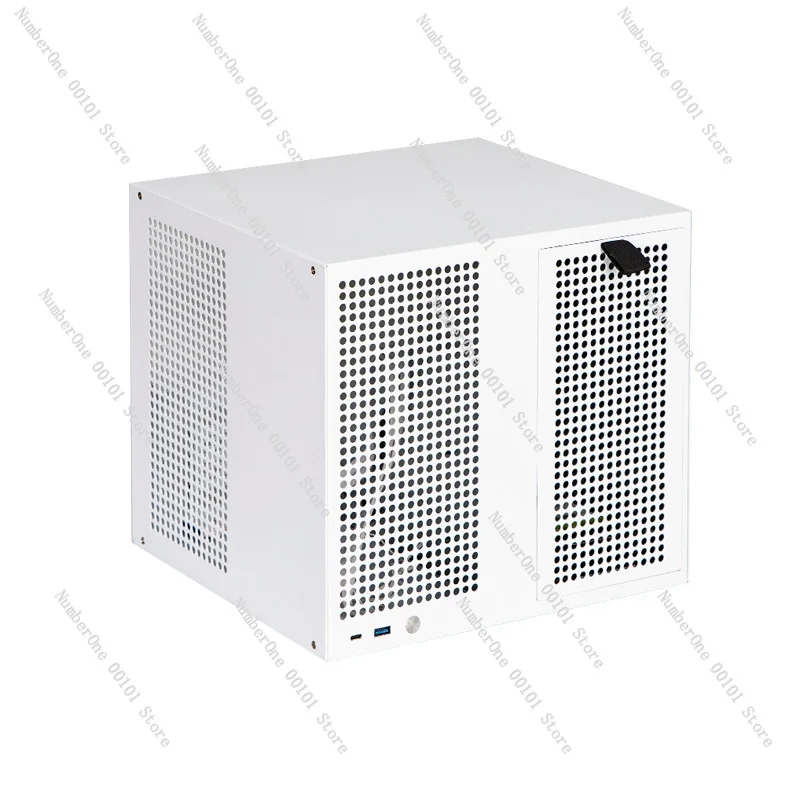 8Bay NAS Chassis MATX Case Sagittarius Dual Chamber PC Case with Backplane for UNRAID AIO Home Server Gaming Build