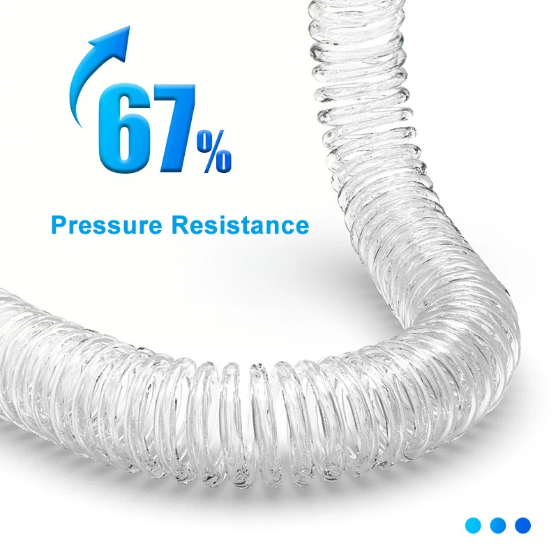 Spiral Spring Telescopic PU Trachea 8mm/12mm/10*6.5mm Air Pump, Air Pressure, High-pressure Soft Hose Pneumatic Hose