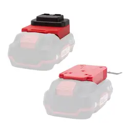 Per batterie Lidl Parkside 20V TEAM Adattatore di ricarica USB Adattatore ruota motrice Cavo 14AWG per giocattolo per auto telecomandato (senza batterie)