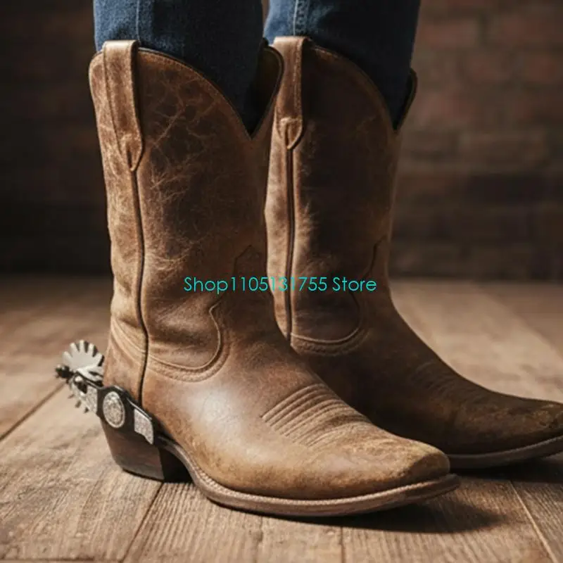 K0EF معدن الفولاذ الحصان حفز قبعات رعاة البقر الغربية حفز رجل الحبال حفز مع والعتاد التمهيد الديكور ركوب الخيل الملحقات