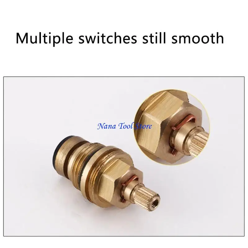 31GJ Brass Slow Opening Spool Tap Valves Spool Stable Performances Faucet Cartridge