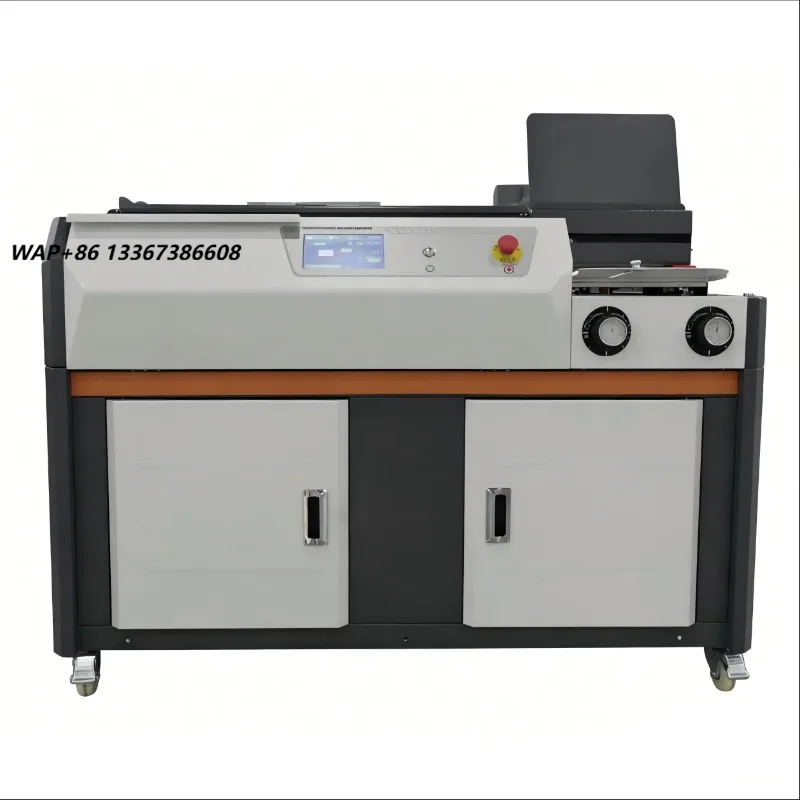 Max 330mm Easy Operae Servo Motor Book Binding Machine Fast Precise Position Adjustable Alignment  for Printing Shops Offices