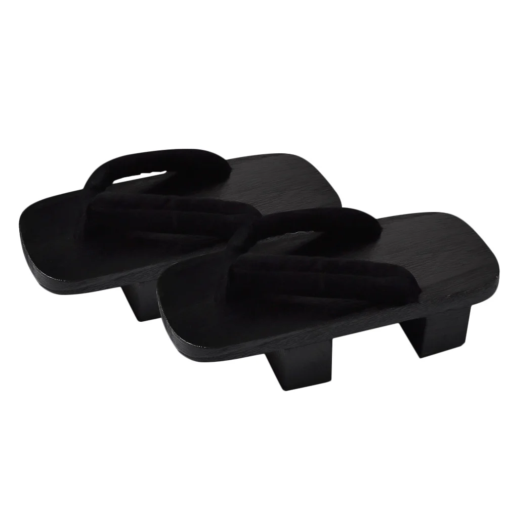 

Sandal Women Slippers Chinese Style Japanese Clogs Traditional Sandals Wood Shoes