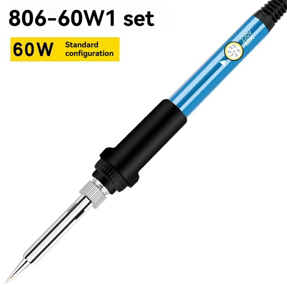 A002 220V 60W EU Plug Soldering Iron Temperature Electric Soldering Iron Hot Pencil Soldering Repair Tool EU Plug
