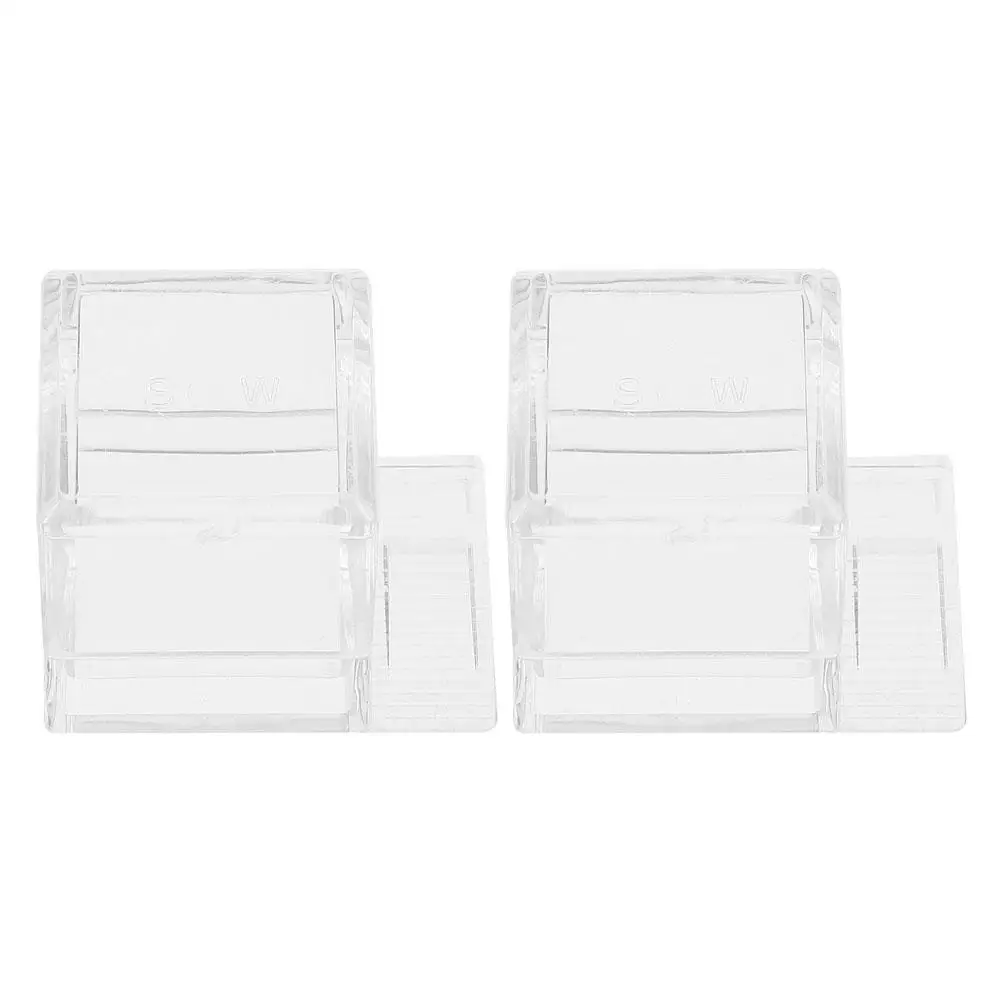 2 Pcs Pet Water Feeder Transparent Drinking Bowls Reptile Snake Lizard Tank Dispensers Large Capacity Multifunctional Pet