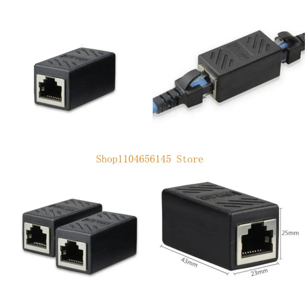 5ASD CAT6/CAT5 -проволочный разъем RJ45 ETHERNET COUPLER ЖКРИЯ К ЖЕНЩИК