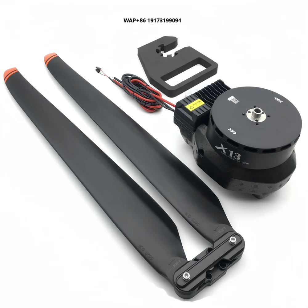 For X13 14S 18S Power System 13825 Motor 5620 Pro Maximum Load 4-axis 50L Multirotor Agricultural Spraying Composite