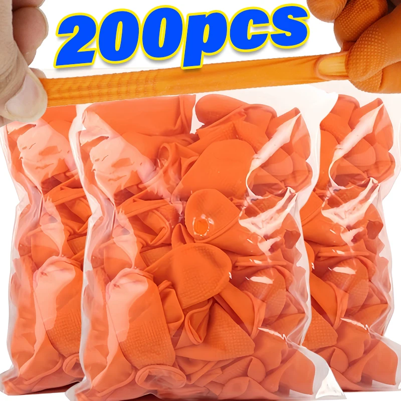 Disposable Finger Cover Latex Anti-static Fingertips Protect