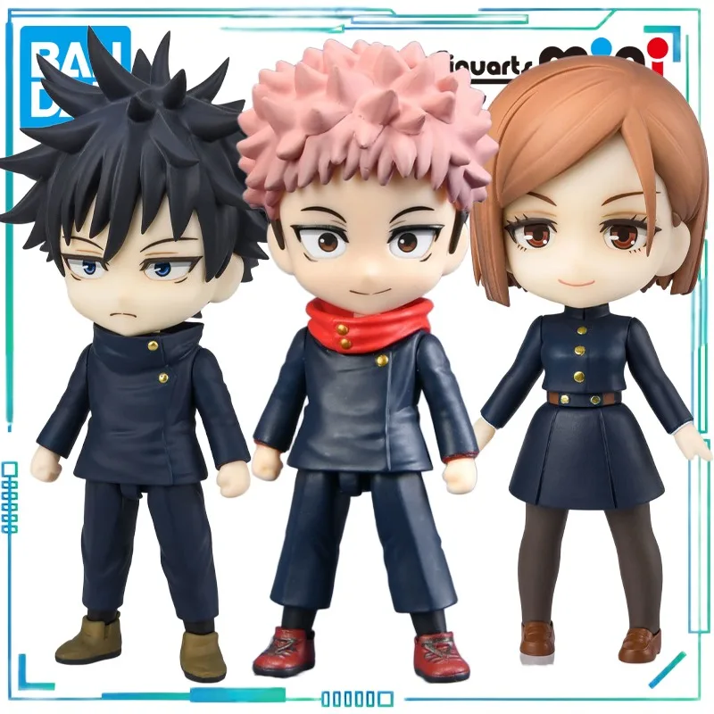 

BANDAI Genuine Figuarts Mini Series Anime Spell Return Battle Tiger Staff Yuren, Fuhei Hui, Dingzaki Wild Rose Model Toys Gift