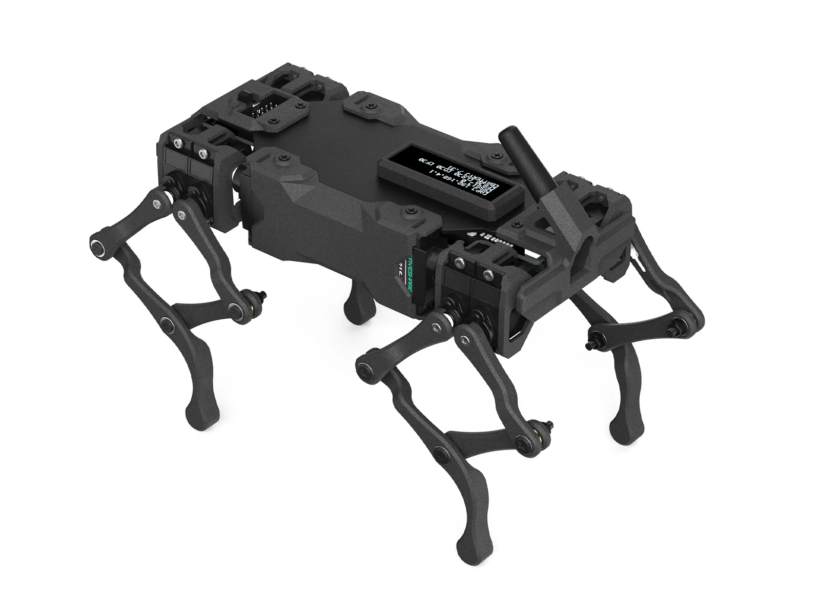 Immagine 4: Waveshare WAVEGO Pro Robot Bionico Simile a un Cane a 12 Gradi di Libertà, Open Source per ESP32 e Raspberry Pi, Supporta il Controllo Host-Sub ESP-NOW