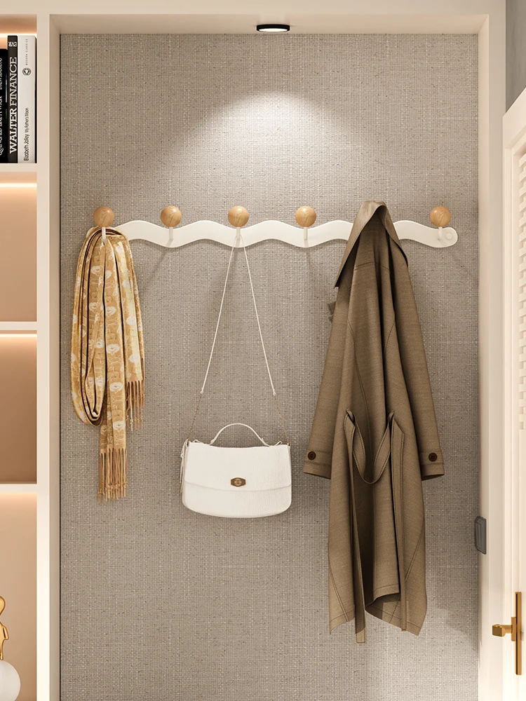 

The product can be customized.Wall hanging hanger bedroom without punching entrance entrance hook into the house