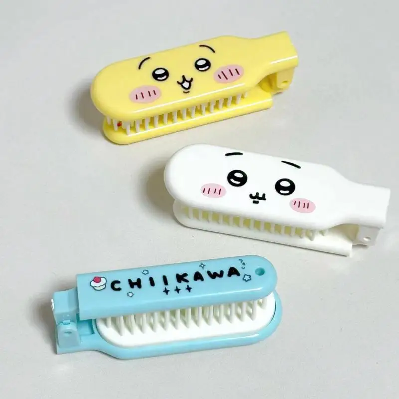 Anime Kawaii Cute Chiikawas Usagi Hachiware Comb Folding Comb Portable Cartoon Student Ins Cute Girl Christmas Gift For Children