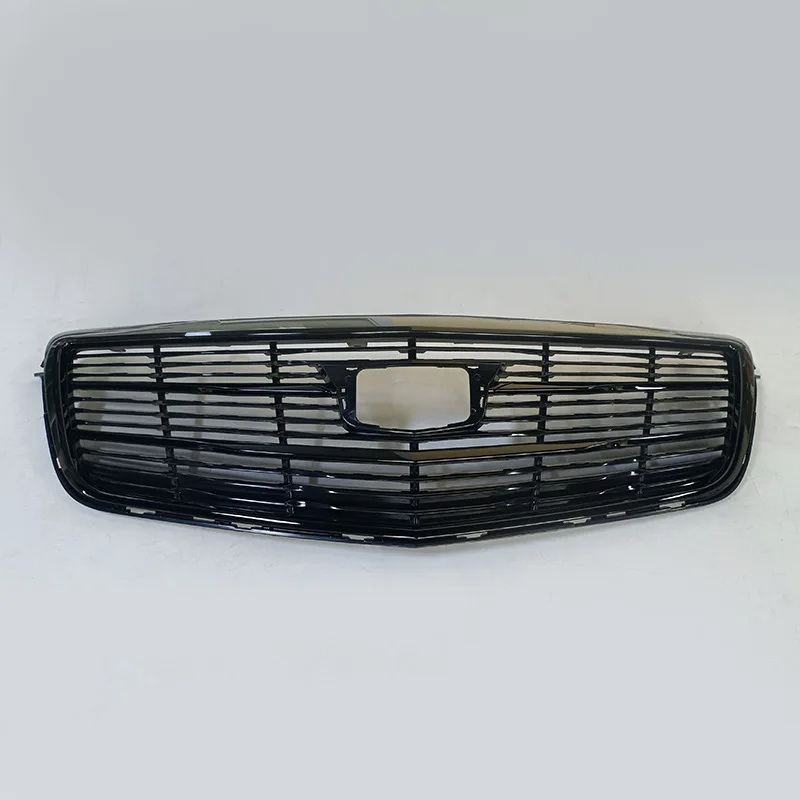 2879629 Car Body Kit Upgrade Sliver Black Car Grille for cadillac Ats Front Overlay Grille 2015 2016 2017 2018 2019