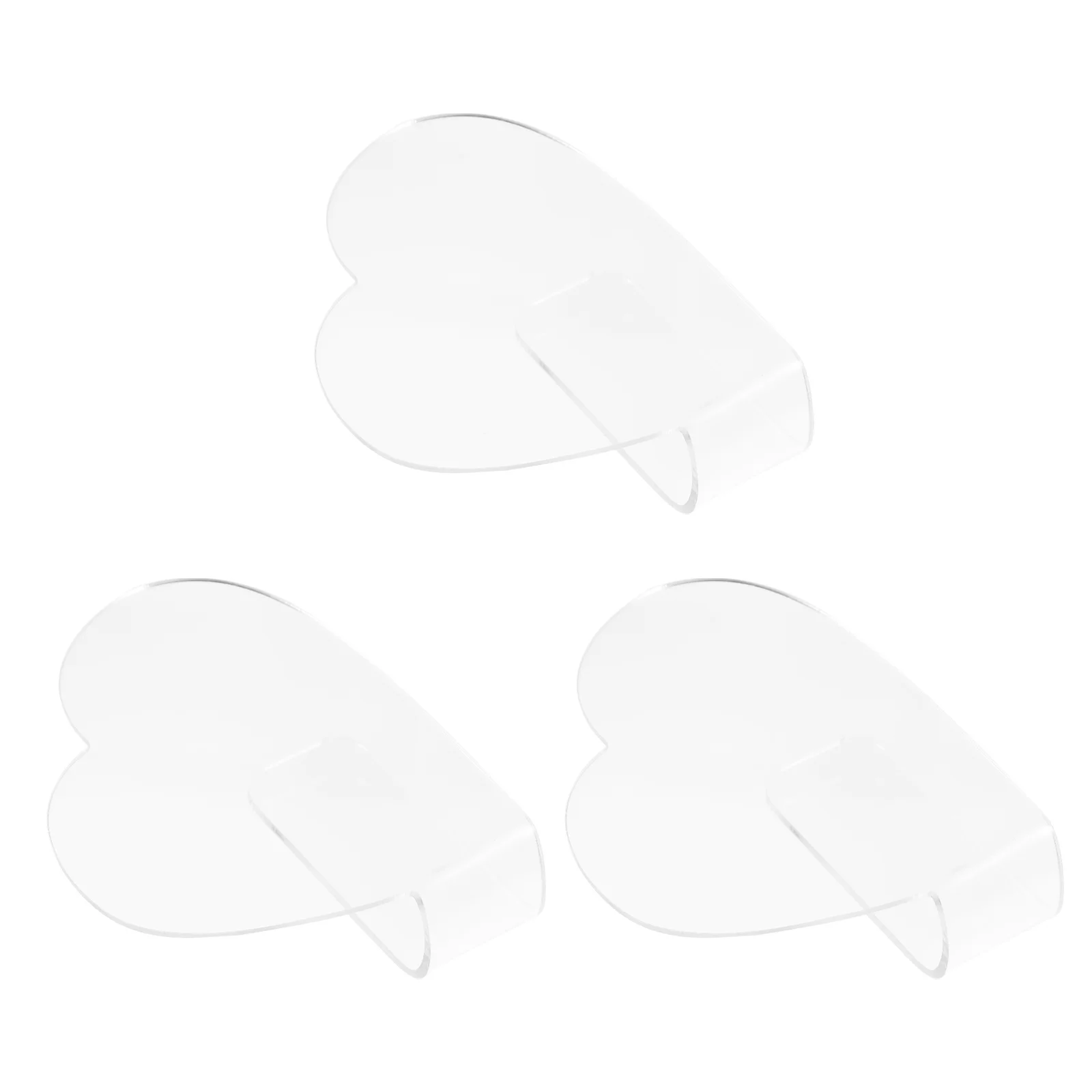 

3pcs Nail Art Color Mixing Plate Handheld Manicure Pallet For Diy Pigment Blending Board Nail Design Tool Kit Accessory