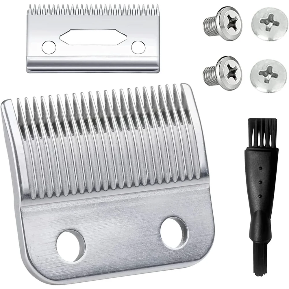 Precision 2 Holes Adjustable Hair Trimmer Parts Blades Compatible with Wahl 5 Star Series Cordless Clipper for Barber