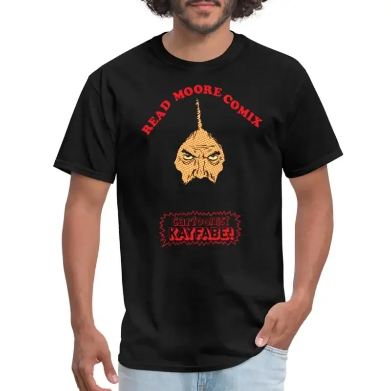Read Moore Comix Cartoonist Kayfabe Men's T Shirt