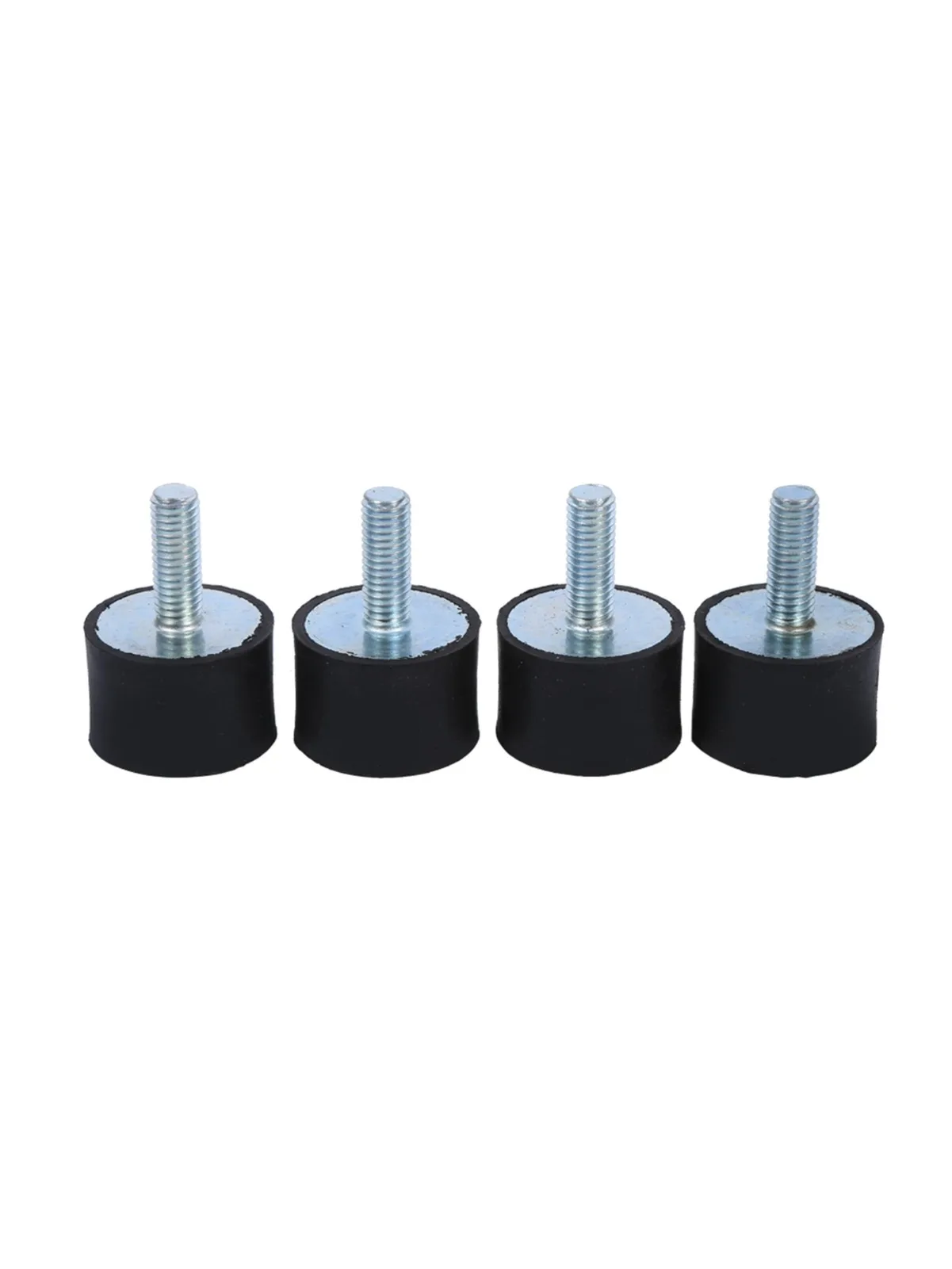 4 Stück M8/M6 Gummilager Stoßdämpfer Anti-Vibrations-Silentblocks Isolator Gummilager Vibrationsdämpfer