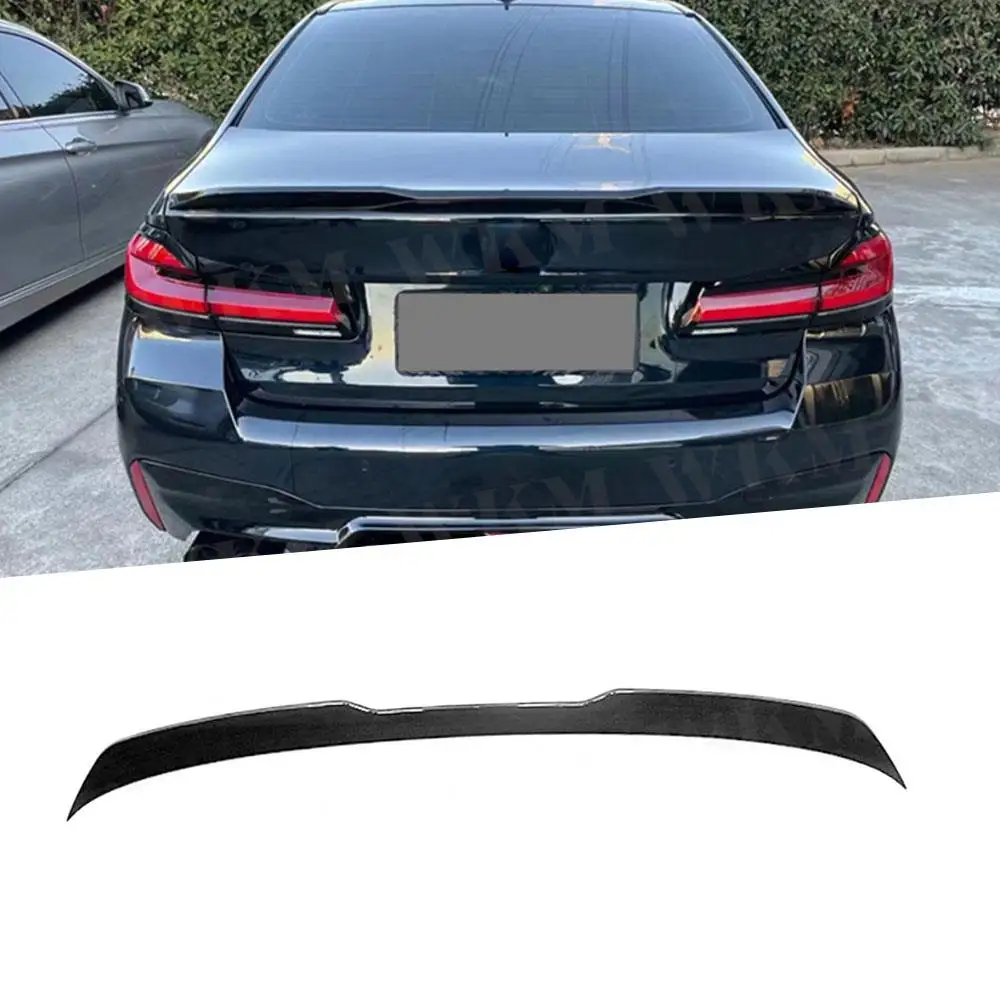 

ABS Rear Spoiler Boot Wings for BMW 5 Series G30 F90 M5 Sedan 2017-2020 Duck wings Car Styling Gloss Black Carbon Look